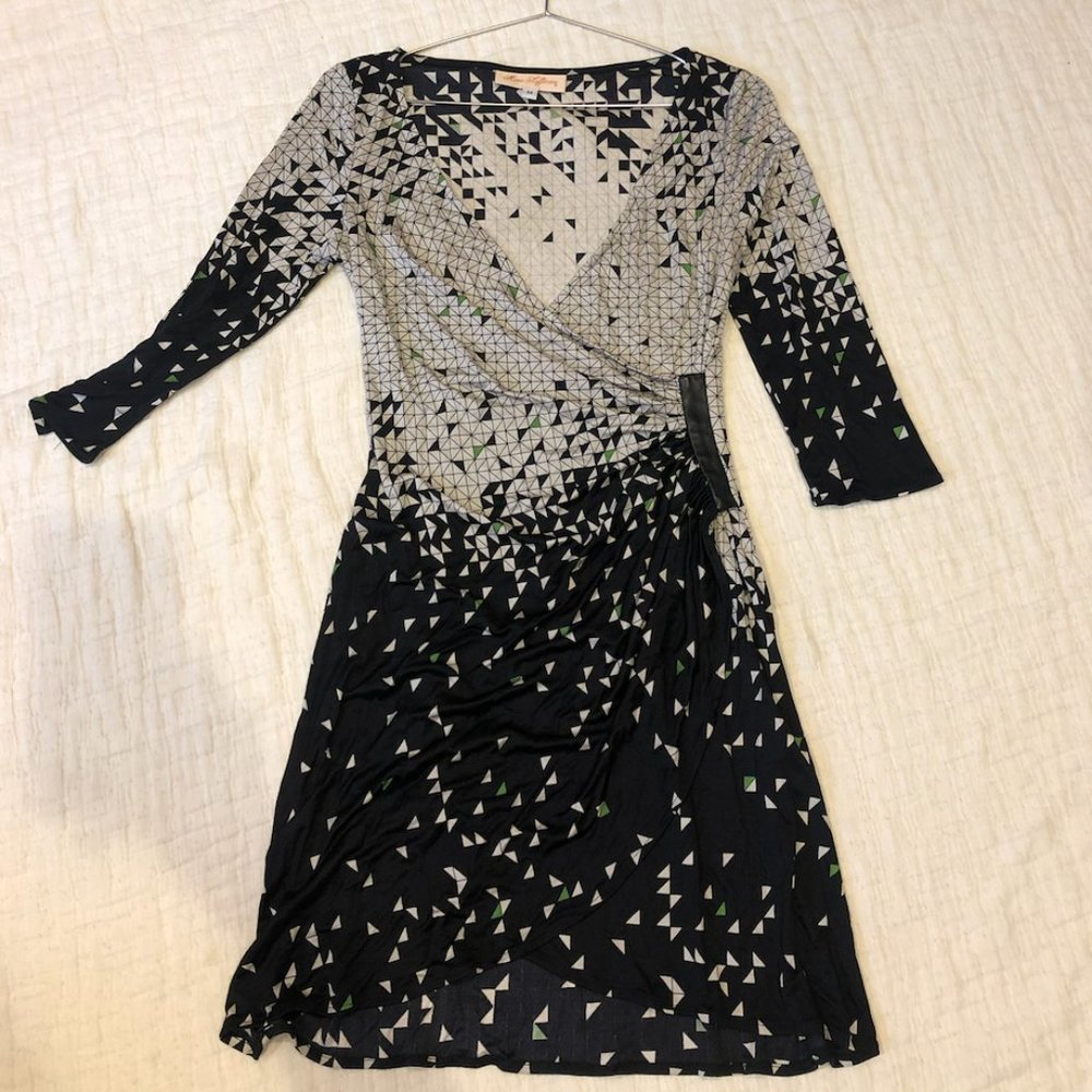 Mara Hoffman Silk Faux Wrap Dress